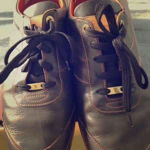 Barely Worn Authentic Men’s Louis Vuitton Sneakers
